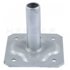 Base Plate HDG Galvanizing for Ringlock Scaffolding Components图1