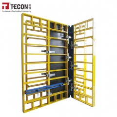 Tecon Construction Aluminum Frame Concrete Wall Formwork System图1