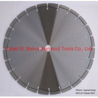 350mm 14inch Laser Welded Super Sharpness Diamond Segmented Saw Blade for Cutting Asphalt