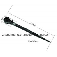 Double Socket Ratchet Wrench for Scaffolding