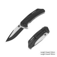 High Quality Stainless Steel Folding Knife with G10 Handle (#31192)