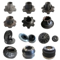 Manufacturer and Supplier Heavy Duty Trucktrailer Car Ductile Iron Rear Right Left Wheel Hub for Sal