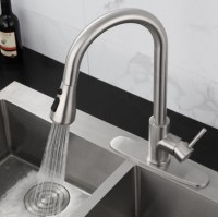 Hot Sale Drawing Sink Multifunctional Drawing 304 Stainless Steel Kitchen Pull-out Faucet for Washin