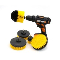 Hot Sale Yellow Colour Drill Rotary Cleaning Brush From China