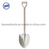 Round Shovel with Steel Handle