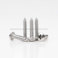 DIN7981 GB845 Stainless Steel Pan Head Self-Tapping Screws for Used in Sheet Metal  Aluminum Alloy D