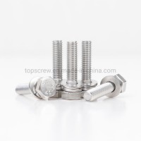 GB9074.17 Combination of Stainless Steel Hexagon Head Bolt  Spring Pad and Flat Pad  It Is Very Conv