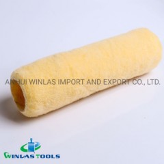 Yellow Color 13mm Polyester Paint Roller Cover图1