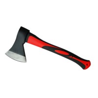 800g Factory Directly Supply Forged A613 Axe with TPR Handle and Carbon Steel Axe Head