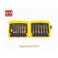 Battery Power Tools Hammer Step Drills Dig Hole Saw HSS Tapping Tap Tip Drill Sets China Manufacture