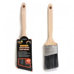 Flat Paint Brushes Set with Hog Bristle and Short Varnished Birch Wood Handle for Oil&Acrylic图1