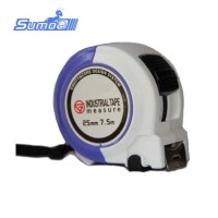 5m Colorful ABS Case Alloy Shaft Tape Measure with Nylon Coated Double Printing Blade