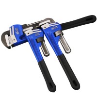 American Style Heavy Hand Tool Pipe Wrench Plier with Plastic Handle