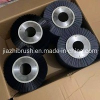 Nylon Wire Polishing Deburring Wheel Drum Abrasive Brush for Wood