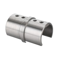 China Factory Stainless Steel Slot Tube Fitting for Stair Railing