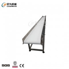 Food Vegetables Transfer Machine PVC Stainless Steel Belt Conveyor图1