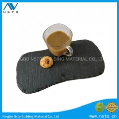 Natural Edge Restaurant Slate Tray Sets Slate Food Plate图1