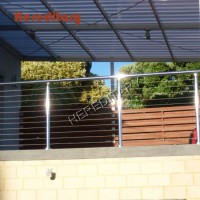 Customized Stainless Steel Cable Railing for Balcony and Deck