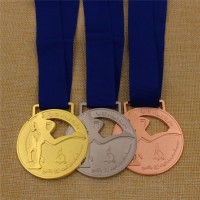 Wholesale Metal Gold Award Custom Marathon Running Sport Blank Medals