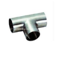 304 316 3 Way Stainless Steel Tube Connector for Pipeline