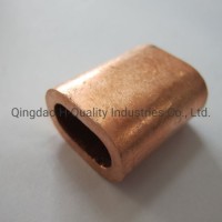 Self Colored Copper Ferrules for Wire Rope Connecting