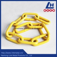 Yellow Plastic Coating G80 Link Chain