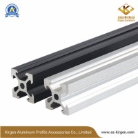 3D Printer V Slot Aluminum 2020 Black Extrusion Industrial Aluminum