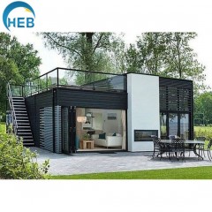 40FT Small Tiny Mobile Prefab Homes Shipping Movable Container House图1