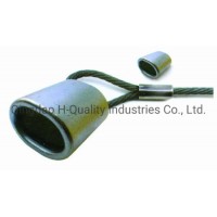 Fitting Hardware Steel Oval Sleeves 5/16"-1-1/4"