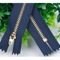 #3/#4/#5 Metal Plastic Nylon Waterproof Zipper with Auto-Lock Slider