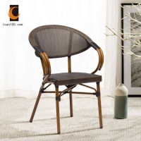 Eco-Friendly Material Restaurant Furniture Replica Fermob Outdoor Home Chair (I can-20013AT Arm)