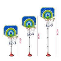 Portable Adjustable Children's Plastic Stand for Playground Basketball