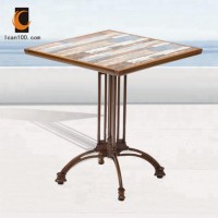 Scratch Resistant Marble Dining Set Restaurant Outdoor Garden Furniture Table (I can-30007)