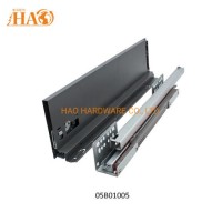 Furniture Soft Closing Metal Box Drawer Undermount Slides