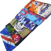 Hot Selling Digital Printing 100% Polyester Material Face Scarf Bandana Head with Multifunction for