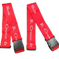 Custom Promotional Eco-Friendly Luggage Strap 50mm Width Luggage Belt with Own Logo Design