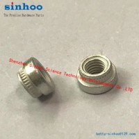 Kf2-M3 OEM/ODM Fasteners Knurled Threaded Steel with Tin Plating Insert Nut