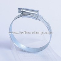 British Type Hose Clamp with Riveted Housing