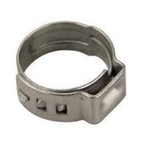 Stepless Stainless Steel Single Ear Hose Clamp