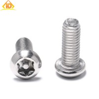 ISO 7380 1/4-20*3/8 T30 Stainless Steel Torx Pin Security Screws