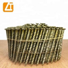 15 Degree 2 ''x. 099'' Pneumatic Galvanized Pallet Roofing Common Coil Nails/Cla图1