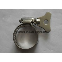 Stainless Steel Hose Clamp with Thumbscrew