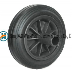 8 Inch Rubber Wheels for Garbage Bin Trash Can Ash Bin 200 X 50 Rubber Crumb Wheels图1