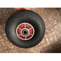 350-4 Large Flower Aluminum Alloy Rubber Solid Wheel