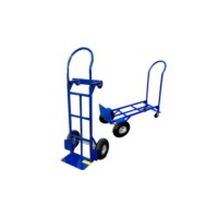 Steel Material Double Wheels Type Hand Trolley for Sales