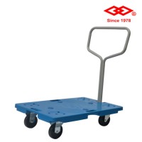 150kg Warehouse Hand Truck Foldable Plastic Platform Trolley