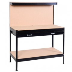 Workbenchwork Table Workmate Garage Steel Toolbox Storage Pegboard Drawer Table - Different Sizes 81图1