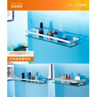 703369 Aluminum Single Glass Shelf