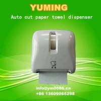 Wall Mount Plastic Auto Cut Hand Paper Towel Tissue Dispenser