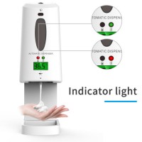 Soap Dispenser Bottles Hand Automatic Foam Dispenser with Temperature Thermometer